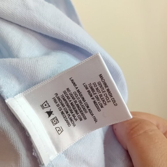 Y2K Women's Bongo Jeans Ombre Light Wash Jean Jacket Spring Fall Size Medium - Picture 14 of 15